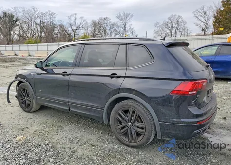 2022 Volkswagen Tiguan Se R-Line Black z USA, uszkodzony, nr VIN 3VVCB7AX7NM040075